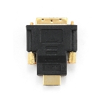 Адаптер (переходник) Gembird HDMI-DVI A-HDMI-DVI-1, 19M/19M, золотые разъемы, пакет, фото2