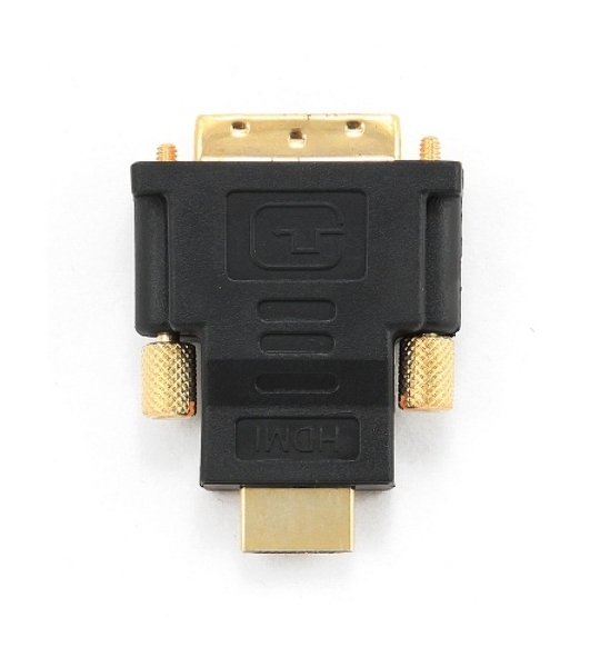 Адаптер (переходник) Gembird HDMI-DVI A-HDMI-DVI-1, 19M/19M, золотые разъемы, пакет