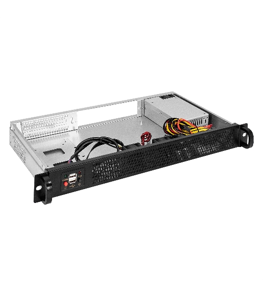 Серверный корпус ExeGate Pro 1U250-11 (RM 19', высота 1U, глубина 250, БП 1U-F400AS, 2*USB)