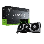 Видеокарта MSI PCI-E 5.0 RTX 5070 12G VENTUS 3X NVIDIA GeForce RTX 5070 12Gb 192bit GDDR7 2542/28000 HDMIx1 DPx3 HDCP Ret, фото 1