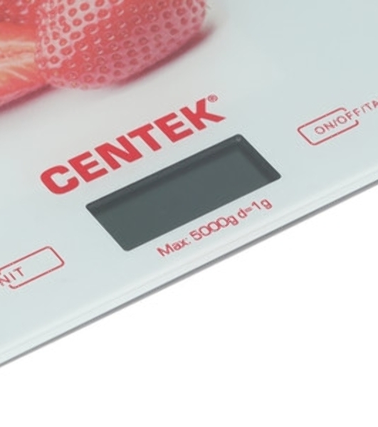 Весы кухонные CENTEK CT-2482 LED белый
