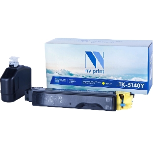 Картридж NVPrint совместимый Kyocera TK-5140 Yellow для ECOSYS M6030cdn/P6130cdn/M6530cdn (5000k)