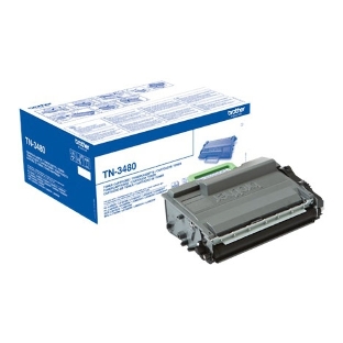Картридж лазерный Brother TN3480 черный (8000 стр.) для Brother HL-L5000D/L5100DN/L5100DNT/L5200DW/L5200DWT/L6250DN/L6300DW/L6300DWT/L6400DW/L6400DWT/DCP-L5500DN/L6600DW/MFC-L5700DN/L5750DW/L6800DW/L6800DWT/L6900DW/L6900DWT