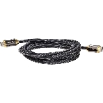 Кабель HDMI 19M/M,ver. 2.1, 8K@60 Hz 3m метал разъемы, нейлоновая оплетка Telecom TCG300-3M, фото3