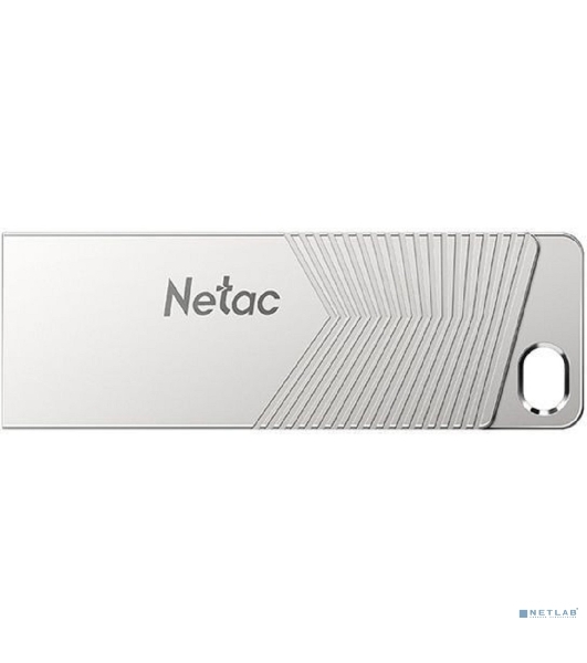 Флешка USB Netac UM1 (NT03UM1N-032G-32PN), 32Gb, USB 3.2, R/W 150/45, серебристый