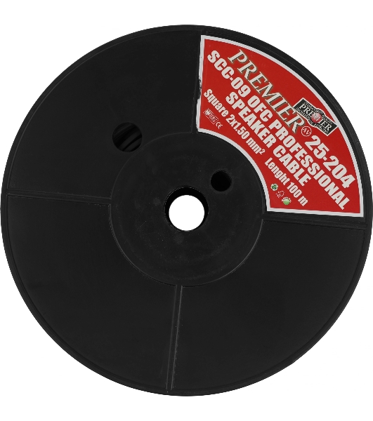 Кабель акустический Premier SCC-09 BC 100м. черный (25-204 100)