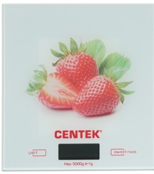 Весы кухонные CENTEK CT-2482 LED белый