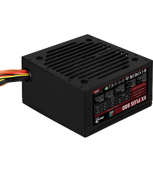 Блок питания Aerocool/Formula VX PLUS 800 RGb, 800Вт, 120мм, черный