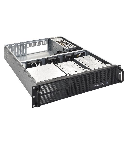 Серверная платформа ExeGate Pro EX293872RUS 2U550-06/2U2088 (RM 19', высота 2U, глубина 550, Redundant БП 2x1200W, USB)