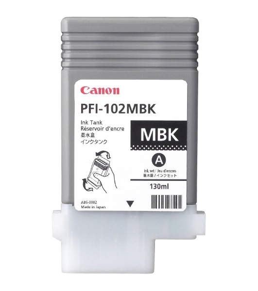 Картридж струйный Canon PFI-102MBk (0894B001) матовый черный, 130 мл., для iPF500/600/700