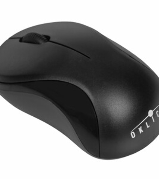 Мышь беспроводная Oklick 605SW черный, 1200 dpi, радиоканал, USB, кнопки - 3