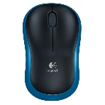Мышь беспроводная Logitech M185 синий, 1000 dpi, радиоканал, USB, кнопки - 3, фото5