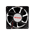 Вентилятор для корпуса Rexant RХ 12038HS 24 VDC черный, 120 мм, 2500 об/мин, 40 дБ, 2 pin, фото3