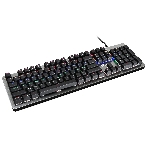 Клавиатура Oklick 970G Dark Knight проводная, USB Type-A, чёрный/серебристый, фото12