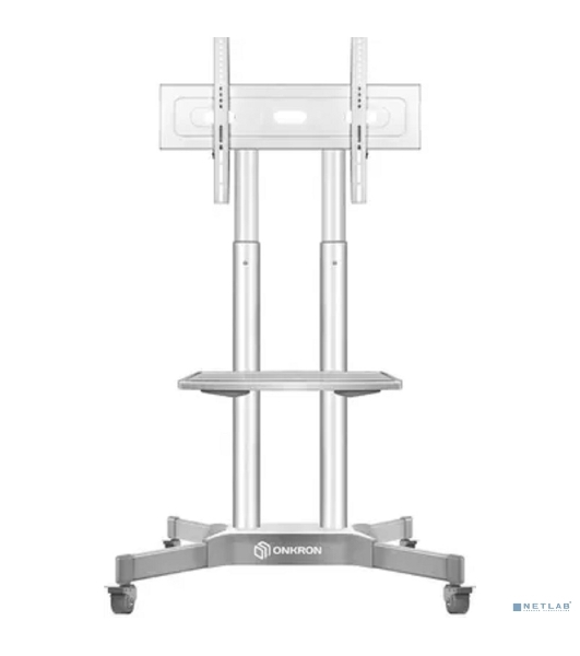 Стойка для телевизора Onkron TS1351 белый 32'-65' макс.45.5кг напольный мобильный