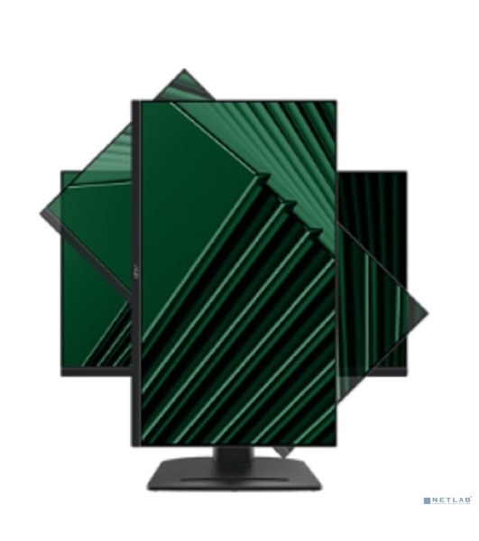 Монитор 27' MSI PRO MP275QPG IPS 2560x1440, 100 Гц, 4 мс, 16:9, 300 кд/м², 2xHDMI, 1xDP, 2x3 Вт, черный.