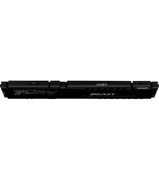 Оперативная память Kingston Fury Beast, DDR5, 32GB (1x32GB), 6000MHz, CL30, DIMM, с радиатором, черный