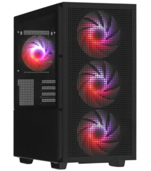 Компьютерный корпус DeepCool CH560 черный (R-CH560-BKAPE4-G-1) (ATX, без БП, 2хUSB, с окном)