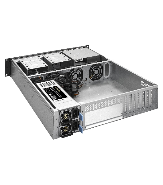 Серверная платформа ExeGate Pro EX293872RUS 2U550-06/2U2088 (RM 19', высота 2U, глубина 550, Redundant БП 2x1200W, USB)