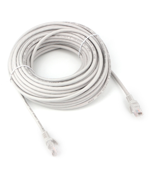 Патч-корд LSZH UTP Cablexpert PP31-15M cat.5e, 15м, литой, многожильный, серый