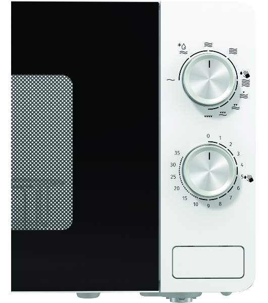 Микроволновая печь Gorenje MO20E2W белый, 20 л, 800 Вт, переключатели - поворотный механизм