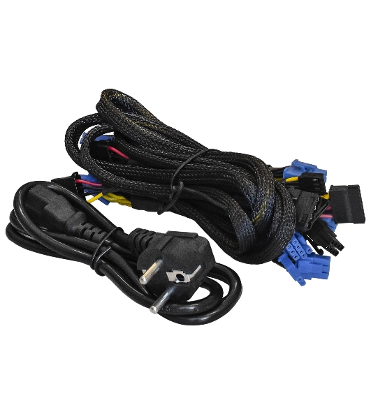 Блок питания серверный 700W ExeGate ServerPRO-700RADS (ATX, for 3U+ cases, APFC, КПД 80% (80 PLUS), 14cm fan, 24pin, 2(4+4)pin, PCIe, 5xSATA, 4xIDE, FDD, Cable Management, black)