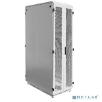 Шкаф серверный напольный 42U (800 1200) дверь перфорированная, задние двойные перфорированные, фото5