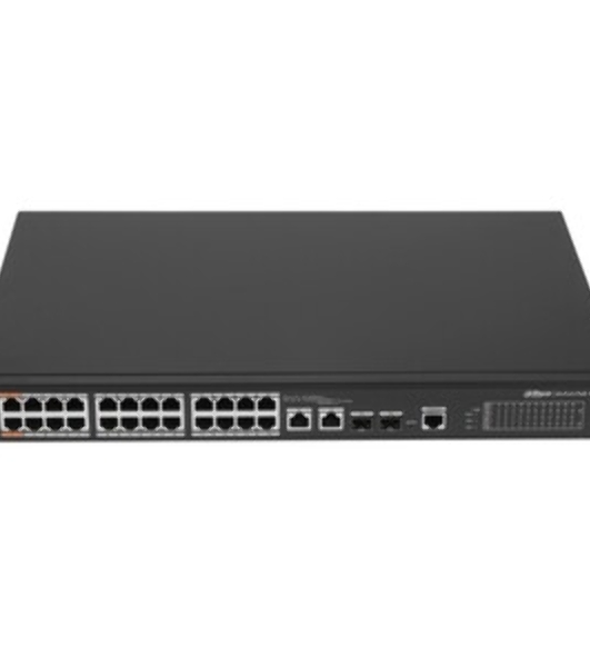 Коммутатор Dahua DH-SG5036FX, 24×1 Гбит/с SFP + 8×1 Гбит/с RJ45 + 4×10 Гбит/с SFP+, управляемый