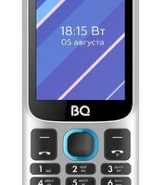 Мобильный телефон BQ 2820 Step XL+ белый/синий