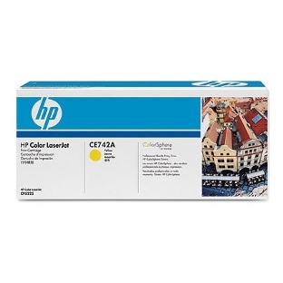 Картридж лазерный HP CE742A желтый Color LJ CP5225 (7300 стр.)