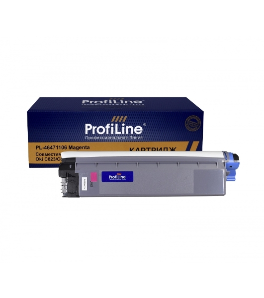 Картридж ProfiLine PL-46471106 для принтеров Oki C823/C833/C843 Magenta 7000 копий