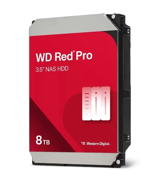 Жесткий диск WD SATA-III 8Tb WD8005FFBX NAS Red Pro (7200rpm) 256Mb 3.5'