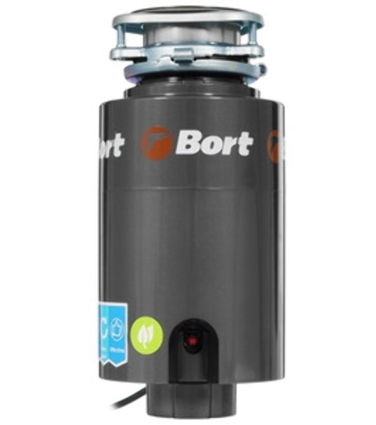 Измельчитель пищевых отходов Bort TITAN 4000 (Control) Мощность л.с. 0,75; 560 Вт; 4,2 кг/мин; 3200 об/мин; 1400 мл; Металл;набор аксессуаров 5 шт [93410242]