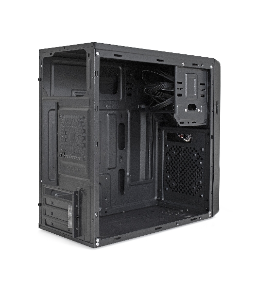Компьютерный корпус Minitower ExeGate EX286426RUS BA-309-450W-8 (mATX, БП AA450 с вент. 8см, 2хUSB, HD аудио, черный)