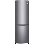 Холодильник LG GA-B419SDJL серый двухкамерный 223/79л морозилка снизу, No Frost, фото 1
