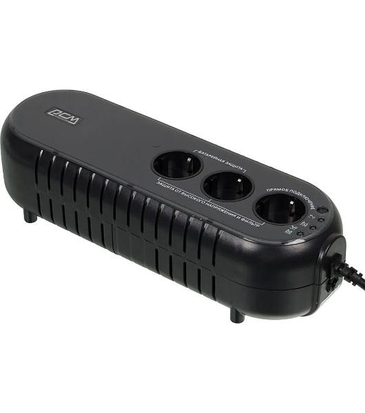 Источник бесперебойного питания Powercom WOW 500U 250Вт 500ВА черный