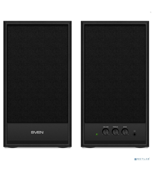 Акустическая система SVEN SPS-702 2.0 черный 40Вт