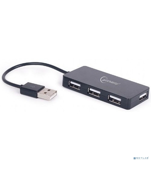 USB-концентратор Gembird UHB-U2P4-03, USB 2.0, USB 4 порта, USB