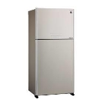 Холодильник Sharp SJ-XG60PMBE бежевый двухкамерный 422/178 л морозилка сверху, No Frost, фото4