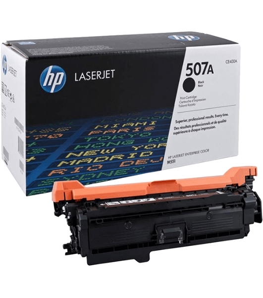 Картридж лазерный HP CE400A черный для CLJ M551 5500 стр.
