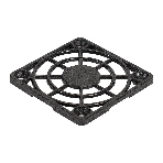 Решетка для вентилятора 40x40 ExeGate EG-040PSB (40x40 мм, пластиковая, квадратная, черная), фото3