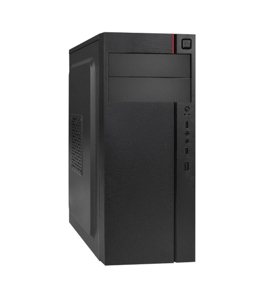 Компьютерный корпус Miditower ExeGate AA-440 (ATX, без БП, 2*USB, аудио)