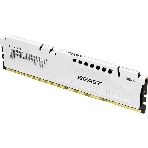 Оперативная память Kingston Fury Beast, DDR5, 16Gb (1x16GB), 5600MHz, CL36, DIMM, с радиаторами, белый, фото 1