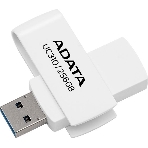 Флешка USB ADATA UC310 (UC310-256G-RWH), 256Gb, USB 3.2 Gen1, R/W 100/30, белый, фото5