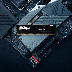 Оперативная память Kingston Fury Beast, DDR5, 32GB (1x32GB), 6000MHz, CL30, DIMM, с радиатором, черный, фото 1
