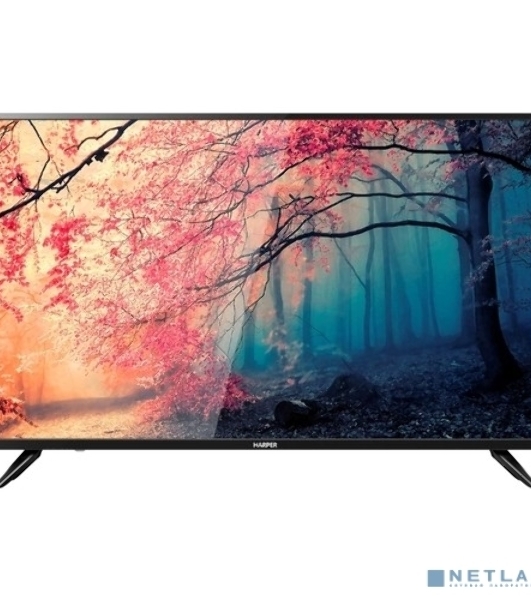 Телевизор Harper 55' 55U750TS черный LED 4K UHD 60Hz Smart TV Android 1.5GB/8GB