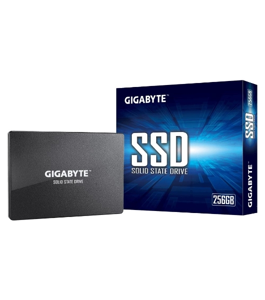 Накопитель SSD Gigabyte, 256Gb, 2.5', SATA III, R/W 520/500