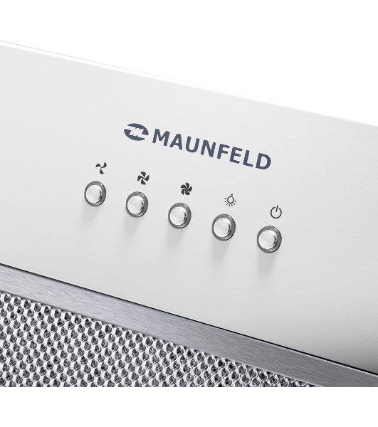 Вытяжка встраиваемая Maunfeld Trapeze 602M белый, 60 см, 1150 куб. м/ч, 54 дБ