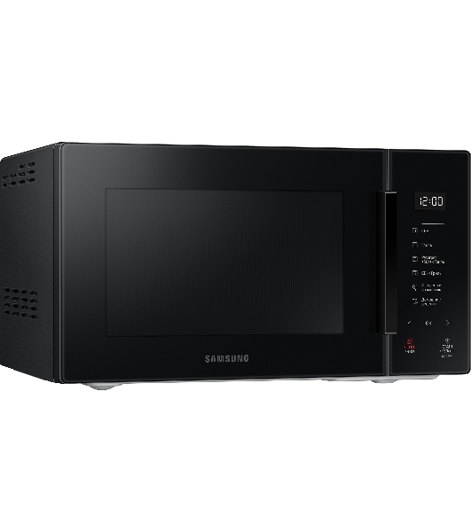 Микроволновая печь Samsung MG23T5018AK/BW черный, 23 л, 800 Вт, переключатели - сенсор