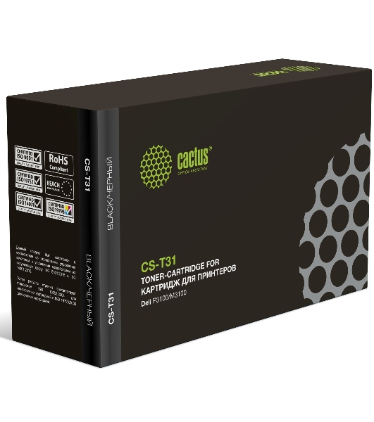 Картридж лазерный Cactus CS-T31 CS-T31 черный (3500 стр.) для Deli P3100/M3100